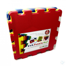Eva Puzzle Habszivacs szőnyeg színes lapok 10 db - sima játszószőnyeg