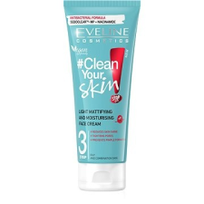 Eveline Cosmetics Clean Your Skin Light Mattifying & Moisturising Face Cream 75 ml bőrápoló szer