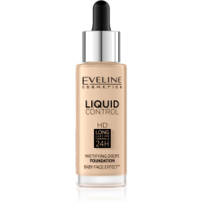 Eveline Cosmetics Liquid Control folyékony make-up pipettával árnyalat 015 Light Vanilla 32 ml smink alapozó