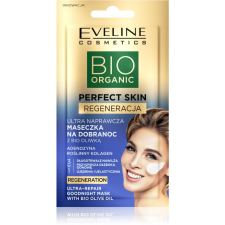 Eveline Cosmetics Perfect Skin Bio Olive Oil revitalizáló éjszakai arcmaszk olívaolajjal 8 ml arcpakolás, arcmaszk
