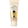 Eveline Cosmetics Satin Matt mattító make-up csigakivonattal árnyalat 101 Ivory 30 ml
