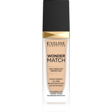 Eveline Cosmetics Wonder Match hosszan tartó folyékony make-up hialuronsavval árnyalat 11 Almond 30 ml smink alapozó