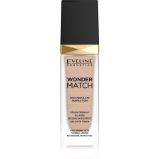 Eveline Cosmetics Wonder Match hosszan tartó folyékony make-up hialuronsavval árnyalat 12 Light Natural 30 ml smink alapozó