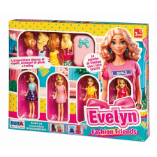 Evelyn 4 db-os játékbaba szett kiegészítőkkel egyéb bébijáték