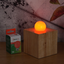 EverFlourish Hungary Kft. E27 LED dekor 1W, piros izzó