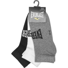  Everlast SKQ01-04 férfi zokni vegyes színek 3db/csomag