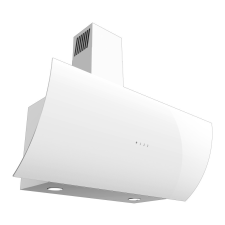  EVIDO CLIFF 90W vertikális páraelszívó,90cm, fehér üveg páraelszívó