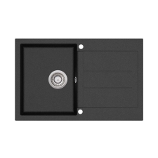 EVIDO Cubo 45S gránit mosogató, 780 x 500 mm, antracit mosogatótálca