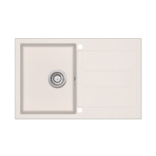  EVIDO Cubo 45S gránit mosogató, 780 x 500 mm, bézs mosogatótálca