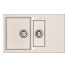 EVIDO Cubo 6S compact gránit mosogató800x500 bézs mosogatótálca