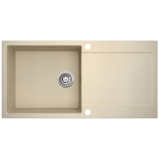 EVIDO Cubo XL 6S gránit mosogató, 1000 x 500 mm, bézs mosogatótálca