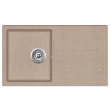 EVIDO Easy 45S gránit mosogató, 760 x 440 mm, avena mosogatótálca