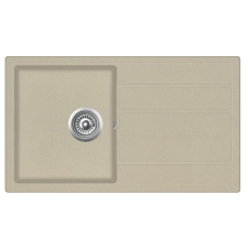 EVIDO Easy 45S gránit mosogató, 760 x 440 mm, bézs mosogatótálca
