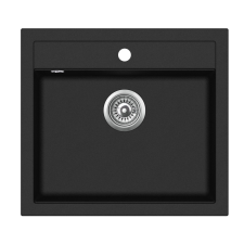  EVIDO Quadro 6 gránit mosogató, 562 x 510 mm, antracit mosogatótálca