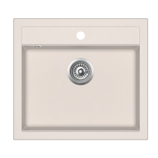  EVIDO Quadro 6 gránit mosogató, 562 x 510 mm, bézs mosogatótálca