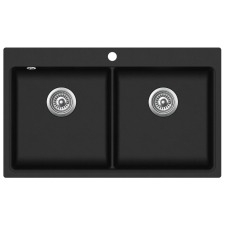 EVIDO Quadro 9 gránit mosogató, 860 x 510 mm, antracit mosogatótálca