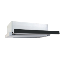 EVIDO SLIMLUX 50GB teleszkópos páraelszívó,led,inox/fekete üv.front páraelszívó