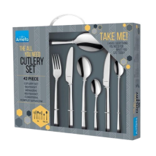  Evőeszközkészlet 42 db-os füles díszdobozban - Manille tányér és evőeszköz