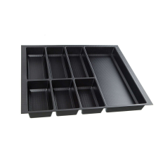 Evőeszköztartó Classico Kristall softTouch (522x424mm) fekete papírárú, csomagoló és tárolóeszköz