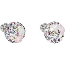 Evolution Group 31336.3 magic rose Swarovski® kristályokkal (ezüst 925/1000; 1 g) fülbevaló