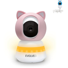 Evolveo Baby Monitor LUX Videós bébiőr, rózsaszín bébiőr