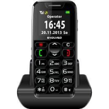 Evolveo EasyPhone EP-500 GSM mobiltelefon időseknek fekete mobiltelefon