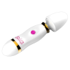  EwToys - 12 fokozat, 14 cm. - Mini rúdvibrátor választható színben - fehér/pink