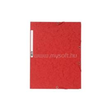 Exacompta A4 prespán piros gumis mappa (P2110-0589) mappa