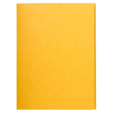 Exacompta A4 prespán sárga iratgyűjtő mappa