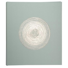 Exacompta Fotóalbum, 29x32 cm, 30 lap, EXACOMPTA "Ellipse", szürkészöld fényképalbum