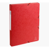 Exacompta füzetbox, A4, 25mm, 600g, piros
