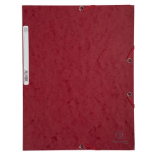 Exacompta Gumis mappa, prespán, A4, EXACOMPTA, cseresznye mappa