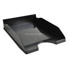 Exacompta Irattálca, műanyag, A4, EXACOMPTA &quot;EcoBlack&quot;, fekete irattálca