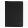 Exacompta iratvédő mappa, PP, A4, 20 tasakos, fekete