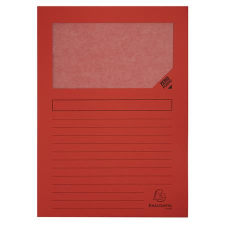 Exacompta Mappa, ablakos, karton, EXACOMPTA &quot;Forever®&quot;, piros mappa