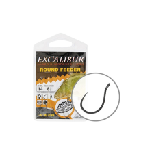 Excalibur Round Feeder szakáll nélküli horog 8db - 12 horog