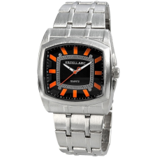  Excellanc hangsúlyos férfi karóra fémszíjjal, szögletes számlap karóra