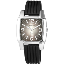  Excellanc látványos férfi karóra fekete szilikon szíjjal II. karóra