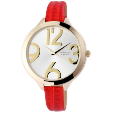  Excellanc piros műbőr szíjas dizájn női karóra karóra