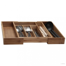 Excellent Houseware bambusz bővíthető evőeszköztartó papírárú, csomagoló és tárolóeszköz