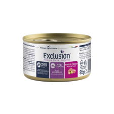 Exclusion CAT HYPOALLERGENIC PORK AND POTATO 85 g macskabútor