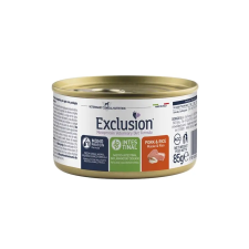 Exclusion CAT INTESTINAL PORK AND RICE 85 g macskaeledel
