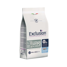 Exclusion hidrolizált hipoallergén kis fajtájú kutyatáp hallal 2 kg kutyaeledel