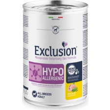 Exclusion Hypoallergenic Quail Canned 400 g kutyaeledel