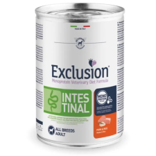  Exclusion Intestinal Pork&amp;rice konzerv 400g kutyaeledel