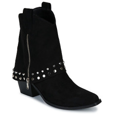Exé Shoes Bokacsizmák 2153-2323-FABRIC-BLACK Fekete 37