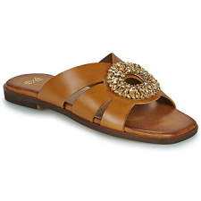 Exé Shoes Papucsok 565-NAXOS-LEATHER-TAN Barna 40 női papucs