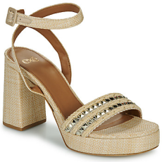Exé Shoes Szandálok / Saruk 619-ANCONA-RAFFIA-BEIGE-GOLD Bézs 39