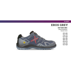 Exena Védőcipő (47) - Eros Grey S1P SRC