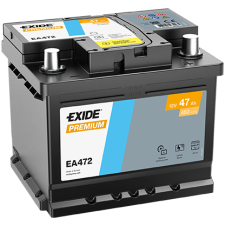 EXIDE Indító akkumulátor EXIDE EA472 autóalkatrész